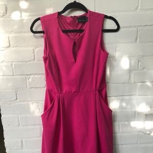 Pink Dress with pockets